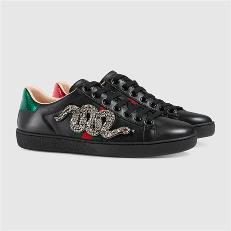 gucci trainers navy|gucci embroidered sneakers.